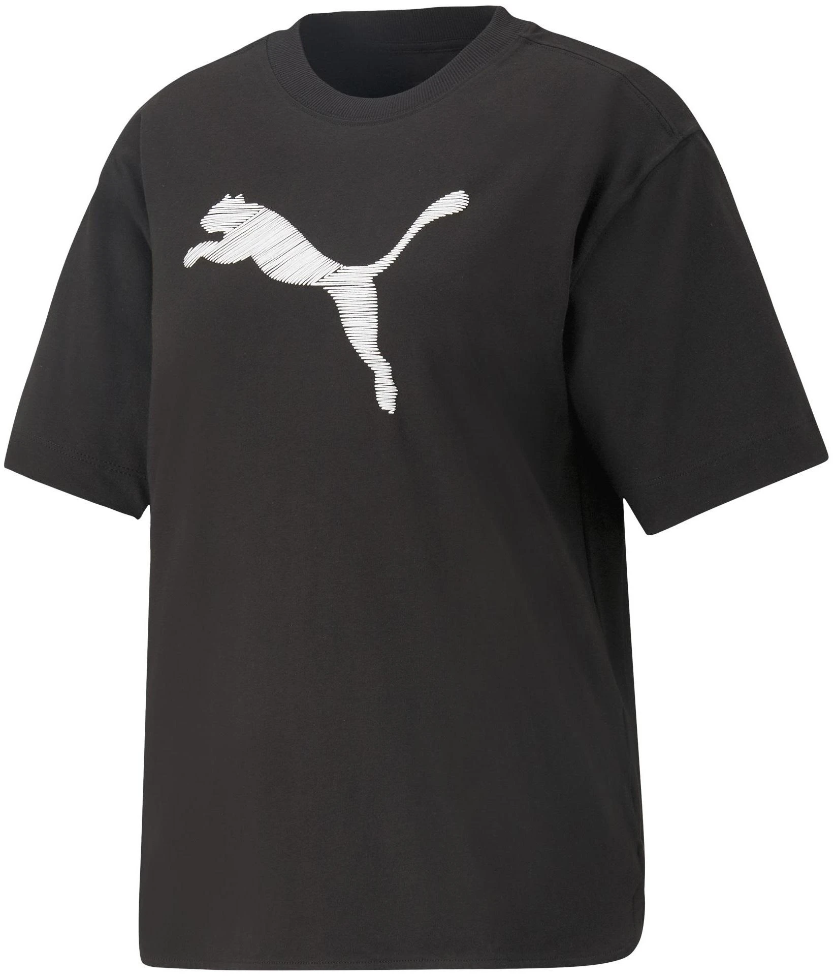 Puma Palaidinė Moterims Her Tee Juodas 673107 01