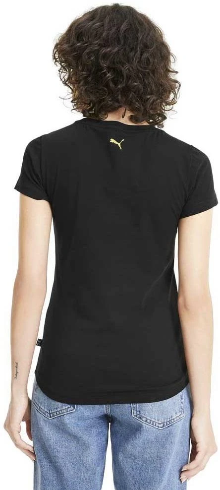 Puma Palaidinė Moterims Rebel Graphic Tee Juodas