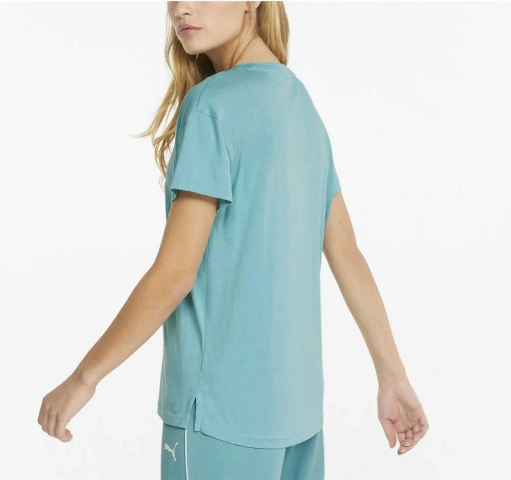 Puma Palaidinė Moterims Rtg Logo Tee Porcelain Mint 586454 61
