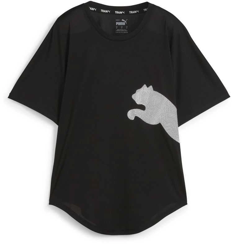 Puma Palaidinė Moterims Train All Day Big Cat Tee Juodas 523802 51