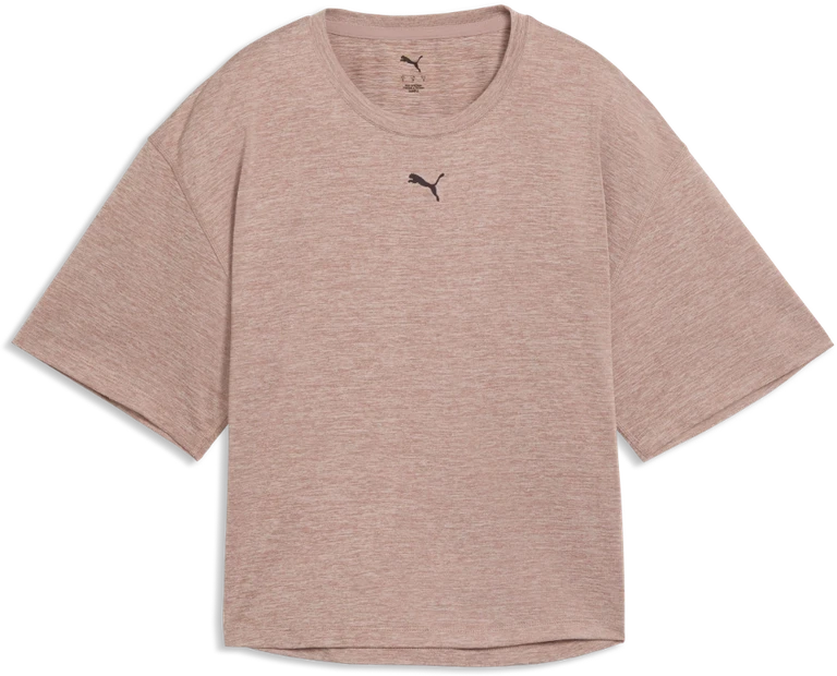 Puma Palaidinė Moterims W Cloudspun Relaxed Tee Sandstone Heather 527457 88