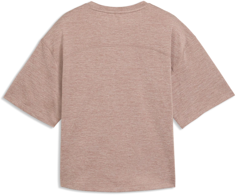 Puma Palaidinė Moterims W Cloudspun Relaxed Tee Sandstone Heather 527457 88
