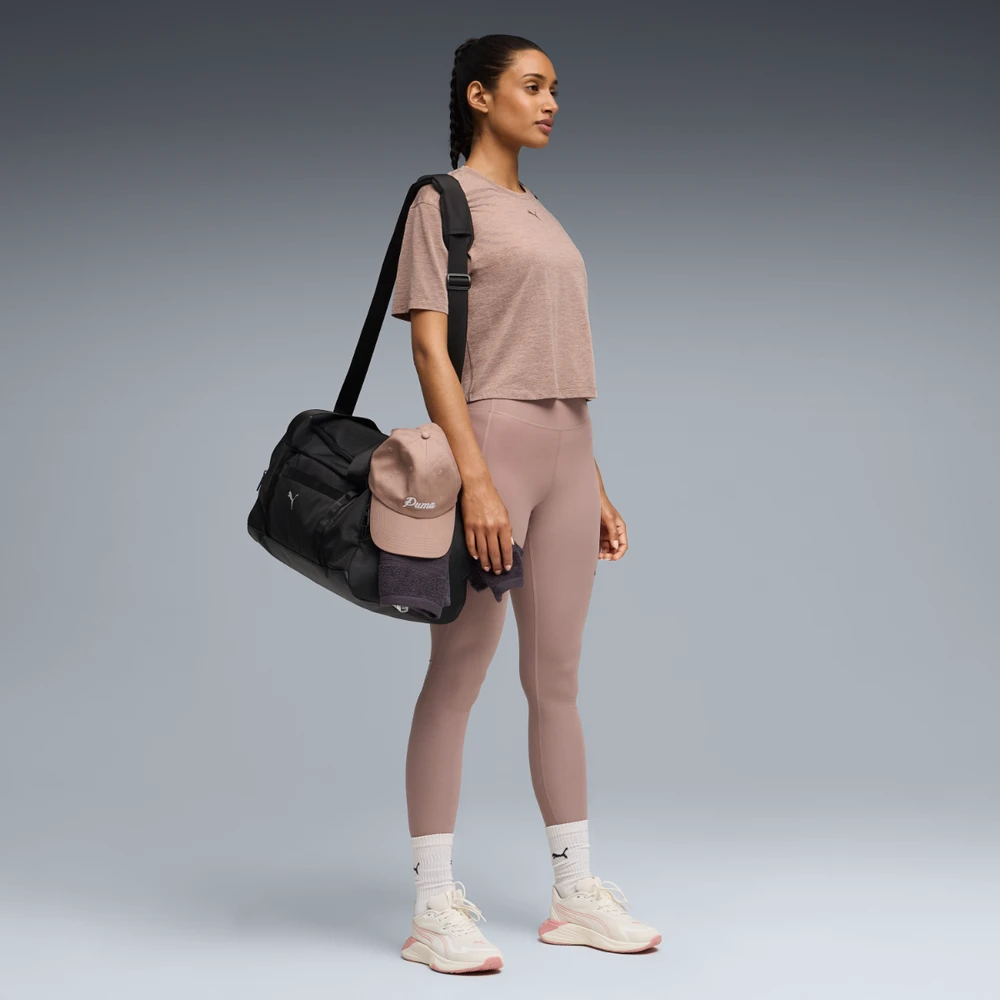 Puma Palaidinė Moterims W Cloudspun Relaxed Tee Sandstone Heather 527457 88