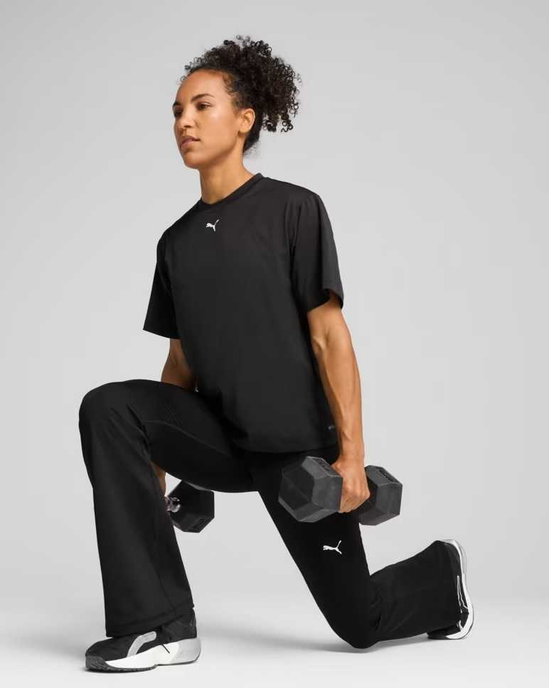 Puma Palaidinė Moterims W Tad Ess Relaxed Tee Juodas 527139 01