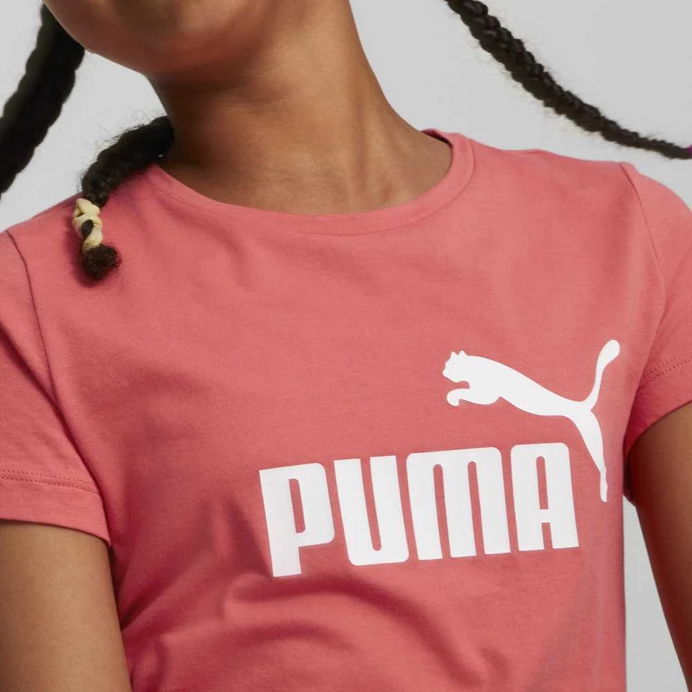Puma Palaidinė Paaugliams Ess Logo Tee Coral 587029 58