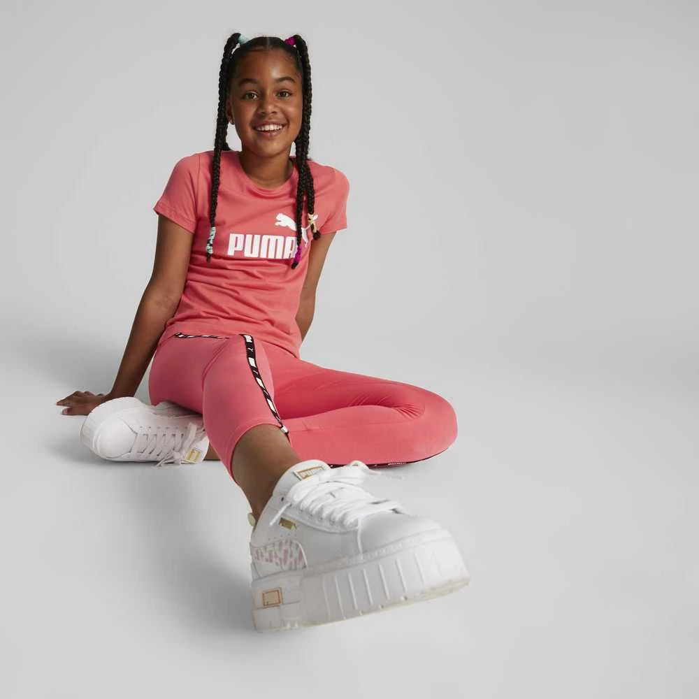 Puma Palaidinė Paaugliams Ess Logo Tee Coral 587029 58