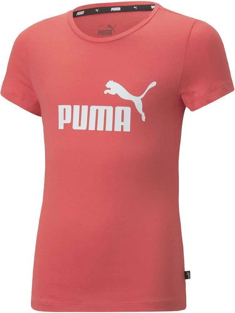 Puma Palaidinė Paaugliams Ess Logo Tee Coral 587029 58