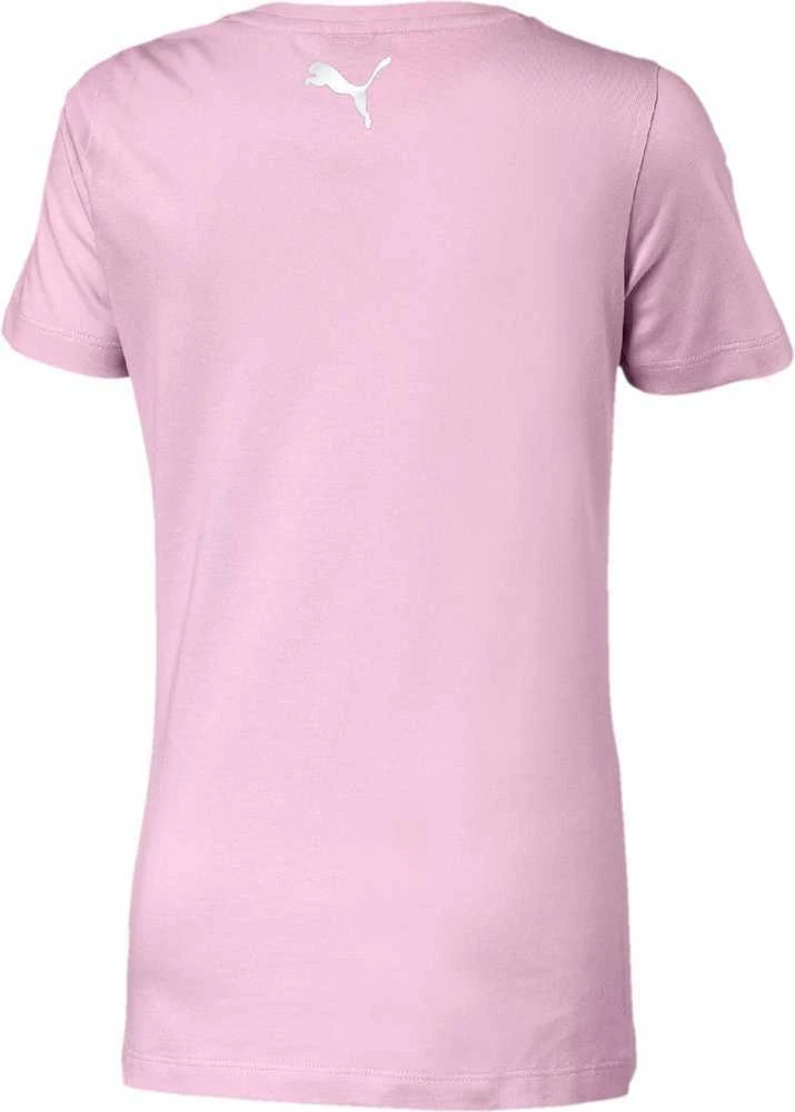 Puma Palidinė Paauglaims Alpha Logo Tee Pale Rožinė