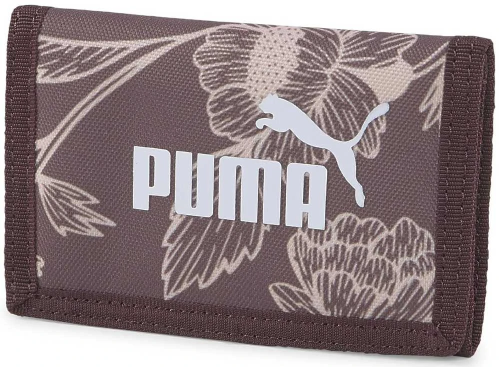 Puma Piniginė Phase Aop Wallet Dusty Bordo 078964 08