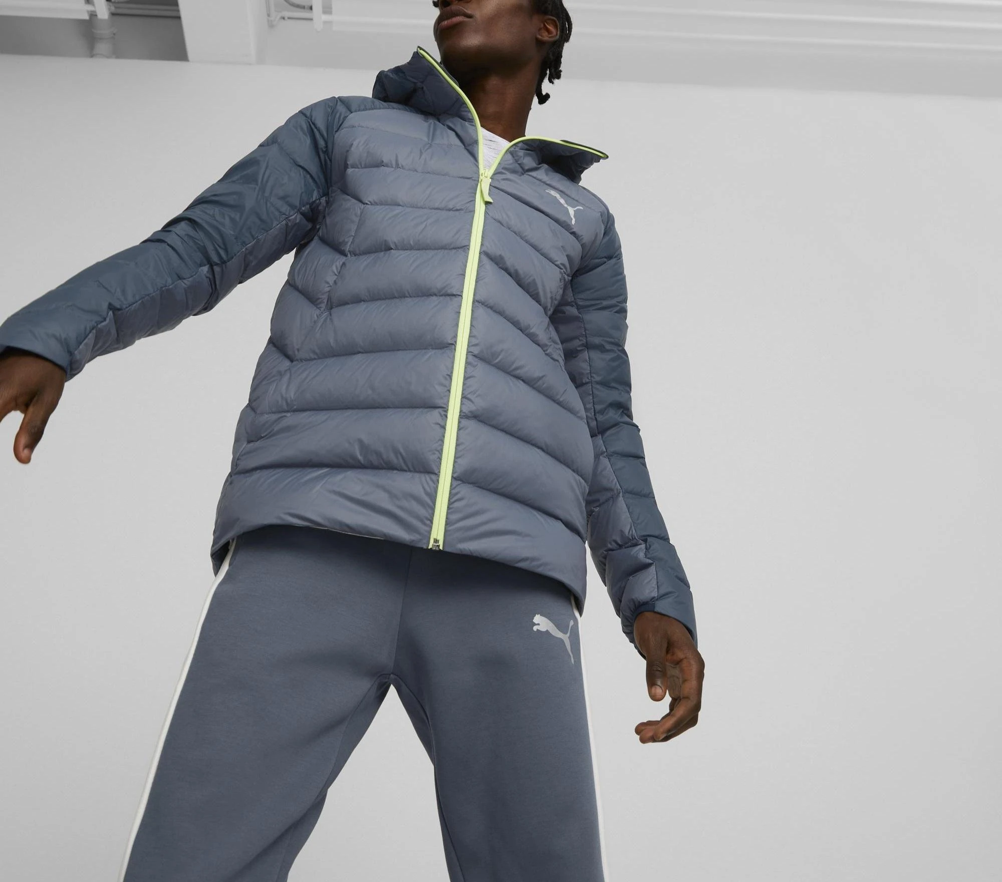 Puma Pūkinė Striukė Vyrams PackLite Hooded Mėlyna 849355 18