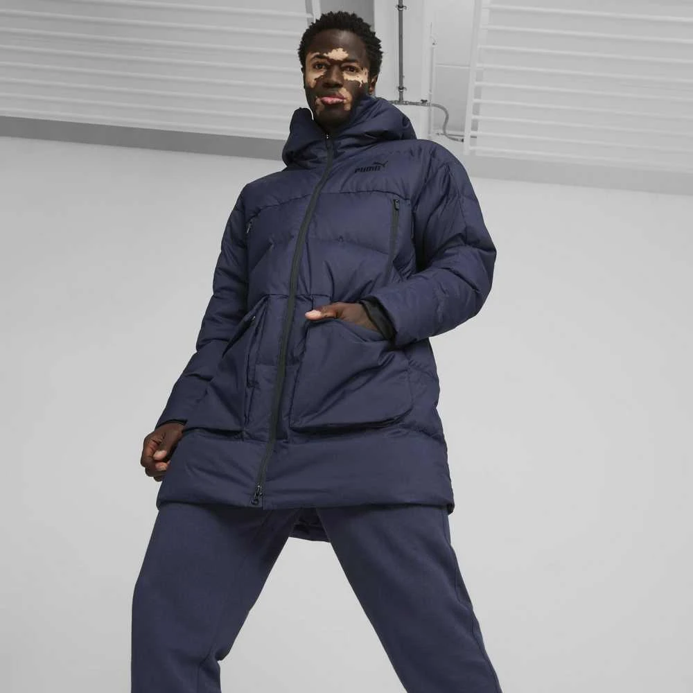 Puma Pūkinė Striukė Vyrams Protective Hooded Navy 675378 06
