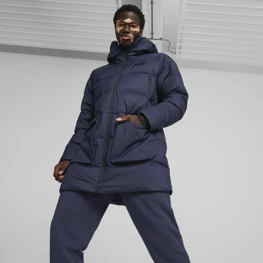 Puma Pūkinė Striukė Vyrams Protective Hooded Navy 675378 06