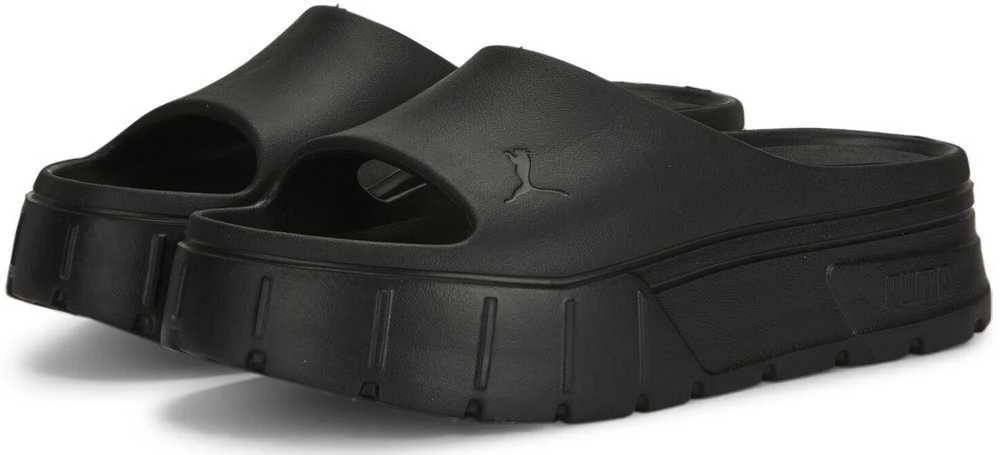 Puma Šlepetės Moterims Mayze Stack Injex Juodas 389454 04