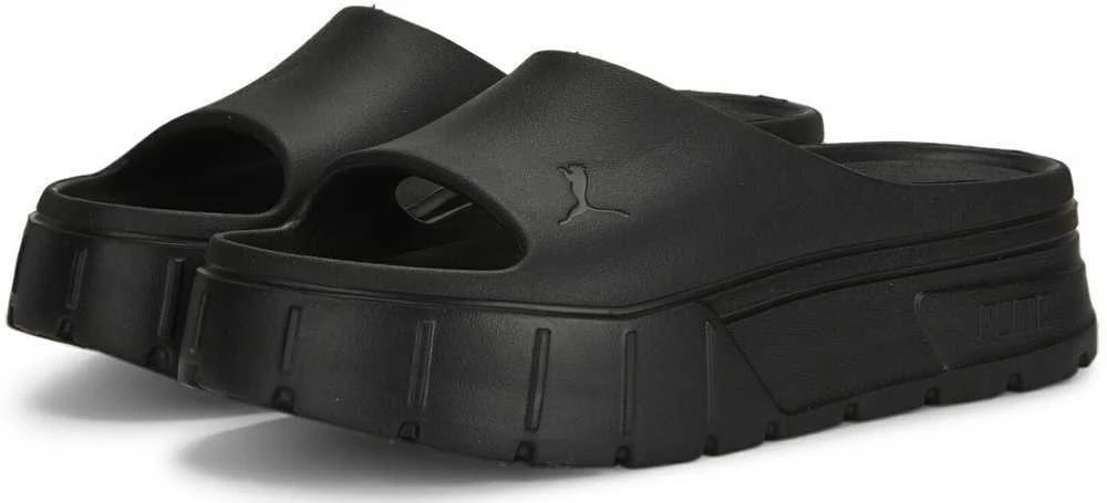 Puma Šlepetės Moterims Mayze Stack Injex Juodas 389454 04