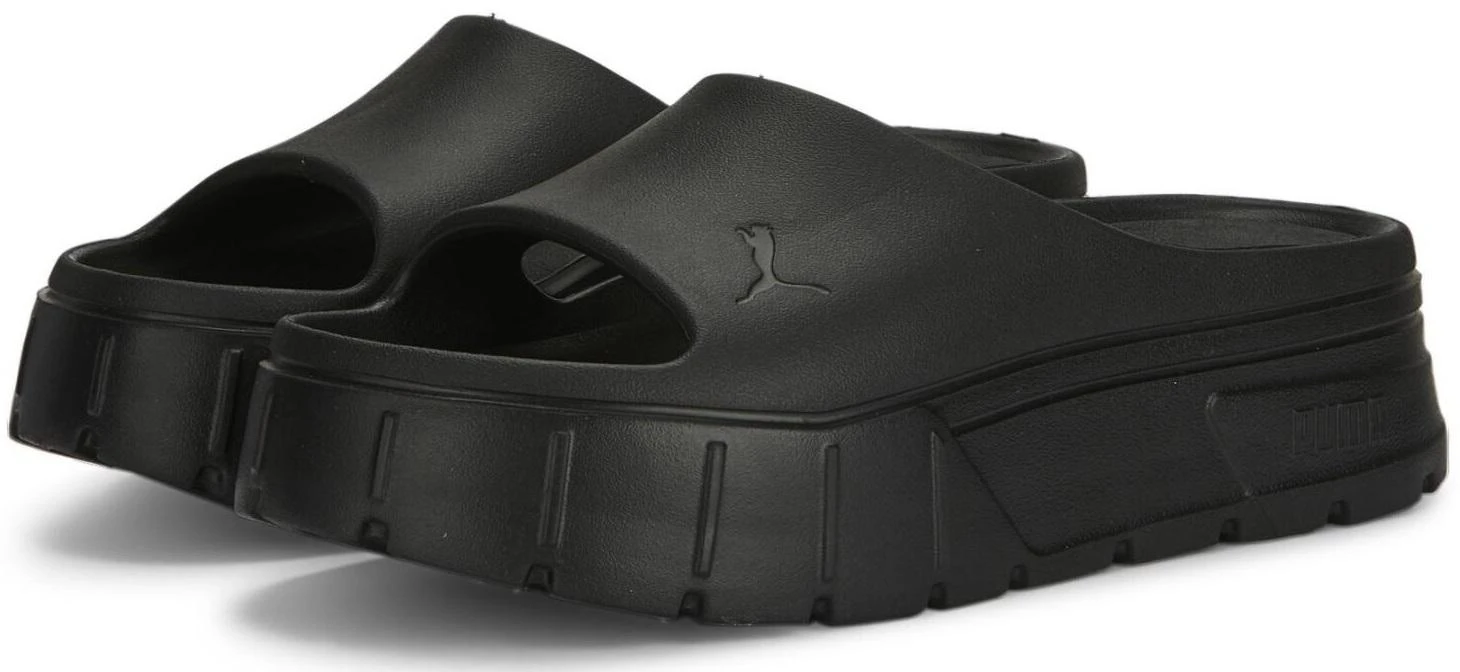 Puma Šlepetės Moterims Mayze Stack Injex Juodas 389454 04