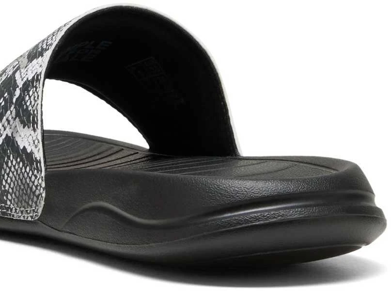 Puma Šlepetės Moterims Popcat 20 Snake Chic Juodas/Puma Sidabrinis 401706 01