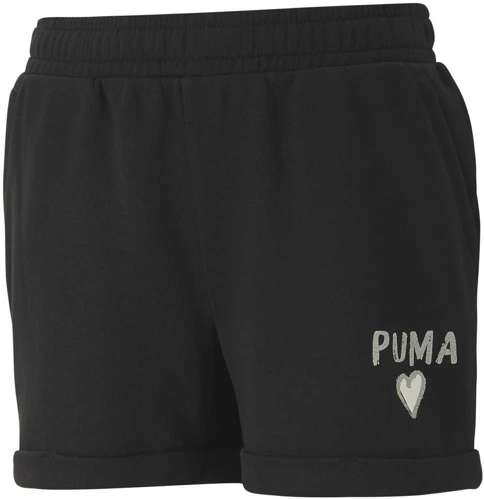 Puma Šortai Mergaitėms Alpha Shorts Juodas 581402 01