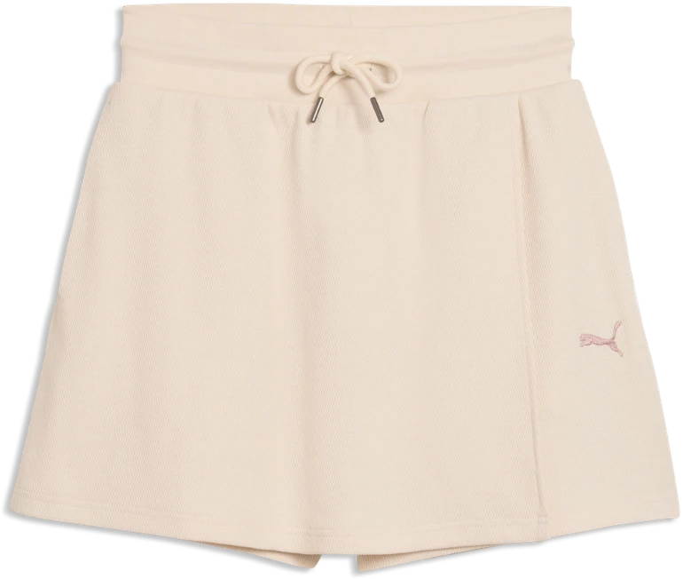 Puma Šortai Moterims Class High-Waist rusvai gelsvas 691875 87