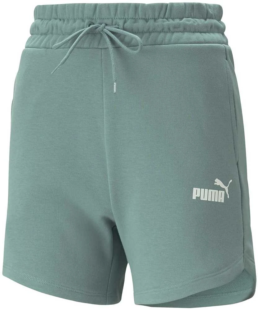 Puma Šortai Moterims Ess 5" High Waist Žalias 848339 90
