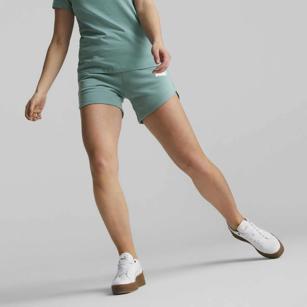 Puma Šortai Moterims Ess 5" High Waist Žalias 848339 90