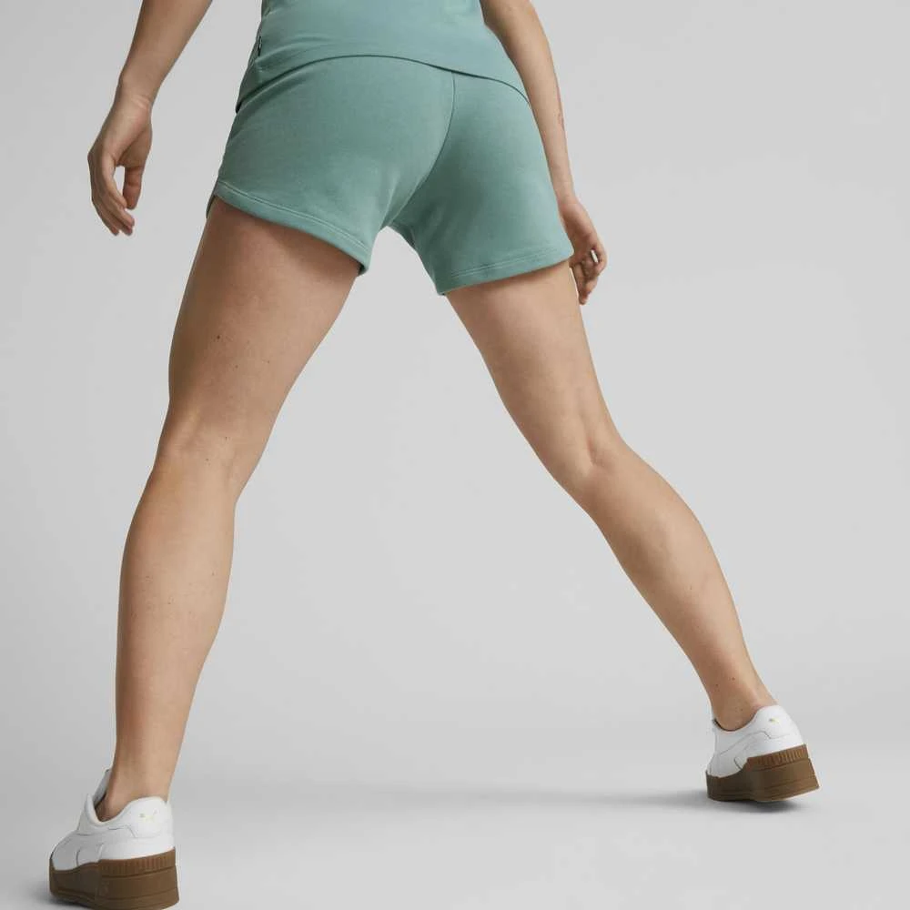 Puma Šortai Moterims Ess 5" High Waist Žalias 848339 90