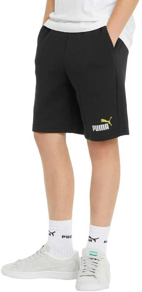 Puma Šortai Paaugliams Ess+ 2 Col Shorts Juodas 586989 97