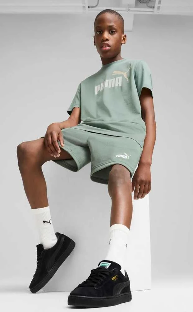 Puma Šortai Paaugliams Ess 2 Color No. 1 Logo Shorts Žalias 685826 30