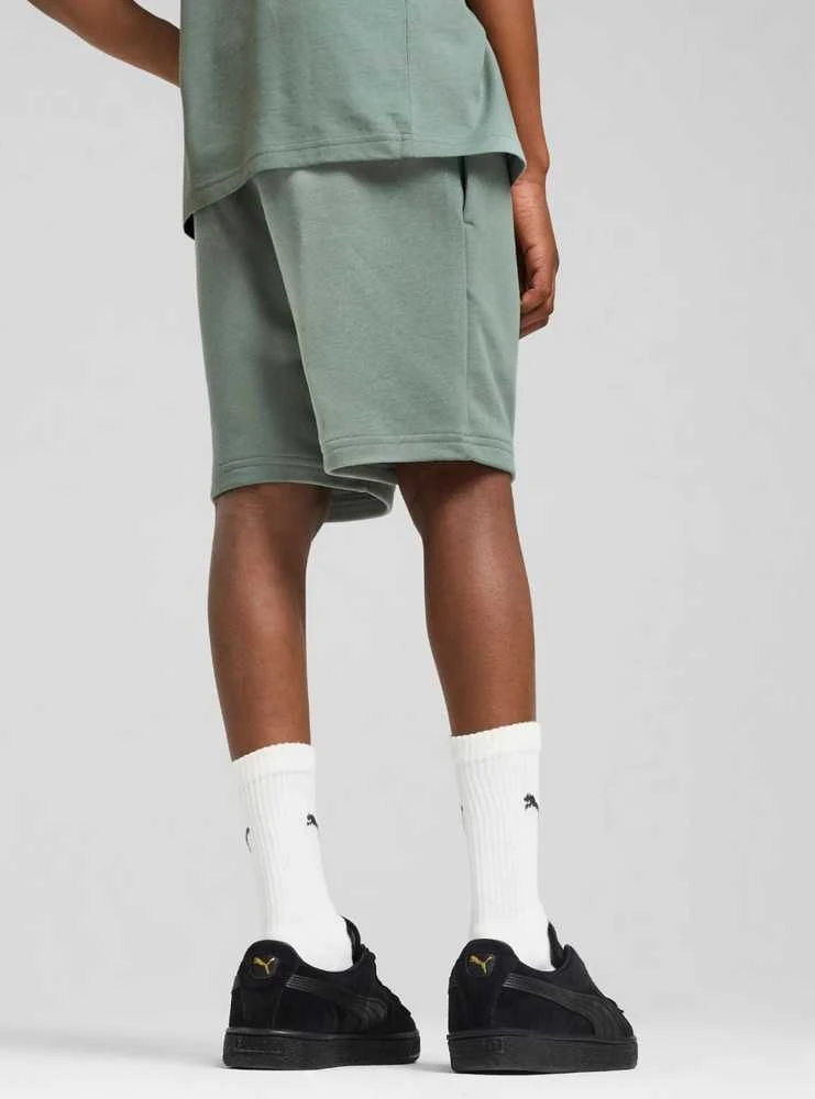 Puma Šortai Paaugliams Ess 2 Color No. 1 Logo Shorts Žalias 685826 30