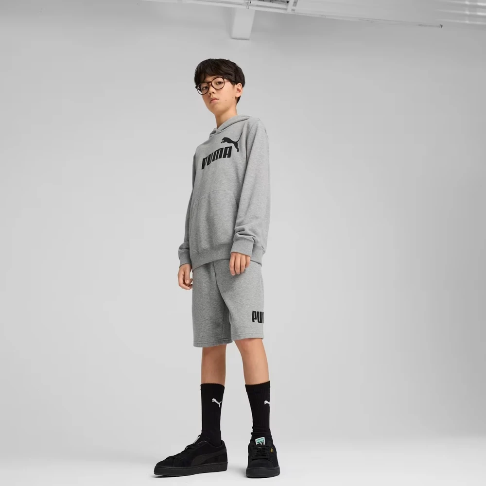 Puma Šortai Paaugliams Ess No. 1 Logo Shorts Pilkas 684918 03