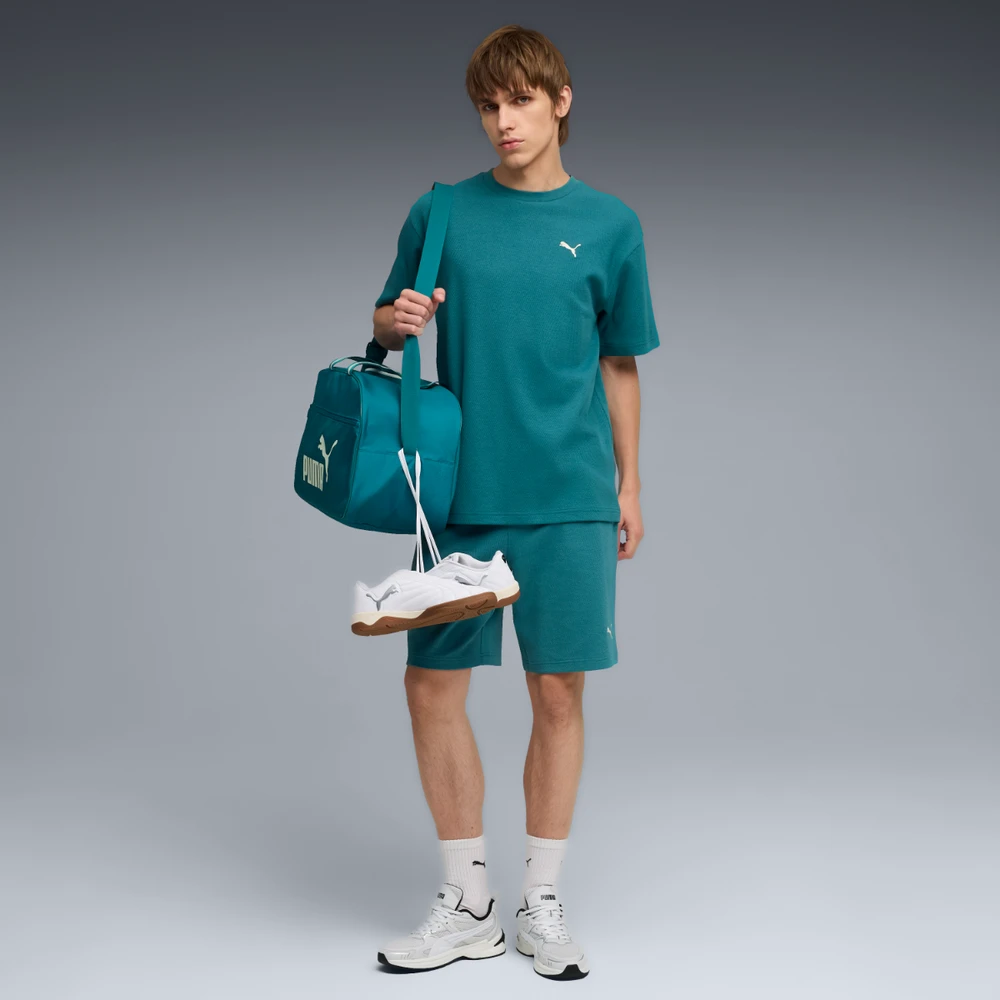 Puma Šortai Vyrams Ess Elevated Relaxed Dark Žalias 692021 41