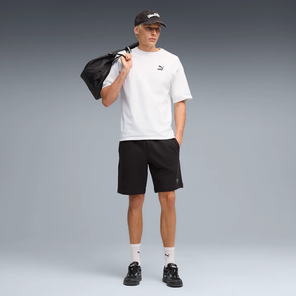 Puma Šortai Vyrams Ess Elevated Shorts Juodas 692017 01