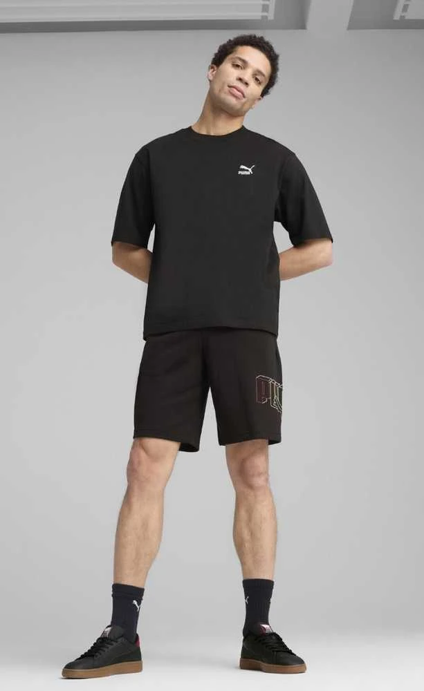 Puma Šortai Vyrams Ess Logo Lab Exec Shorts Juodas 684670 01