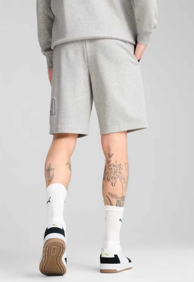 Puma Šortai Vyrams Ess Logo Lab Exec Shorts Pilkas 684670 04