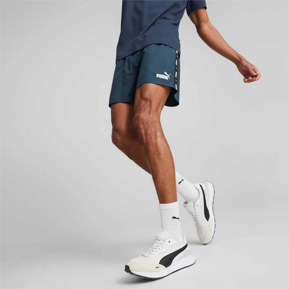 Puma Šortai Vyrams Ess+ Tape Woven Mėlyna 849043 16