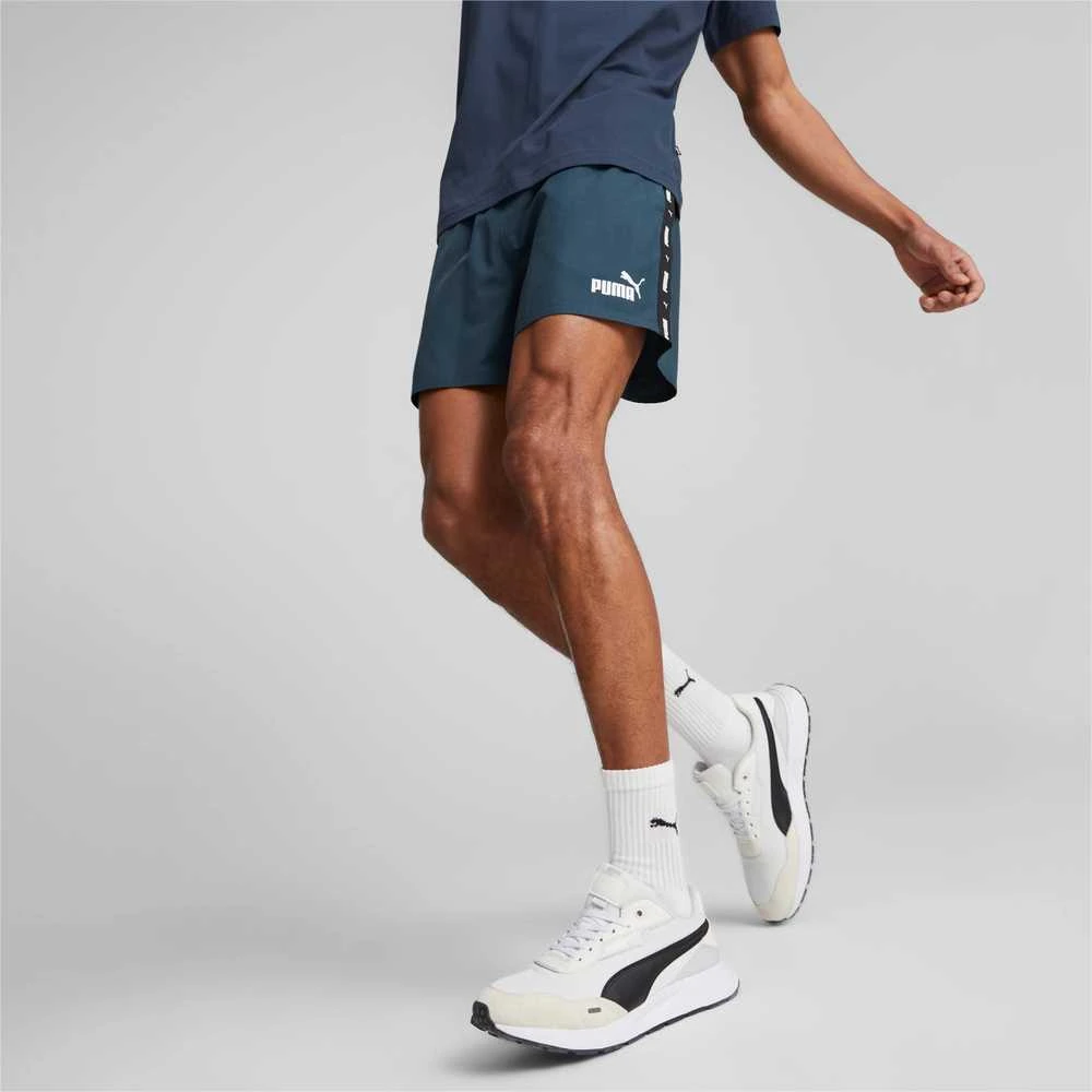 Puma Šortai Vyrams Ess+ Tape Woven Mėlyna 849043 16