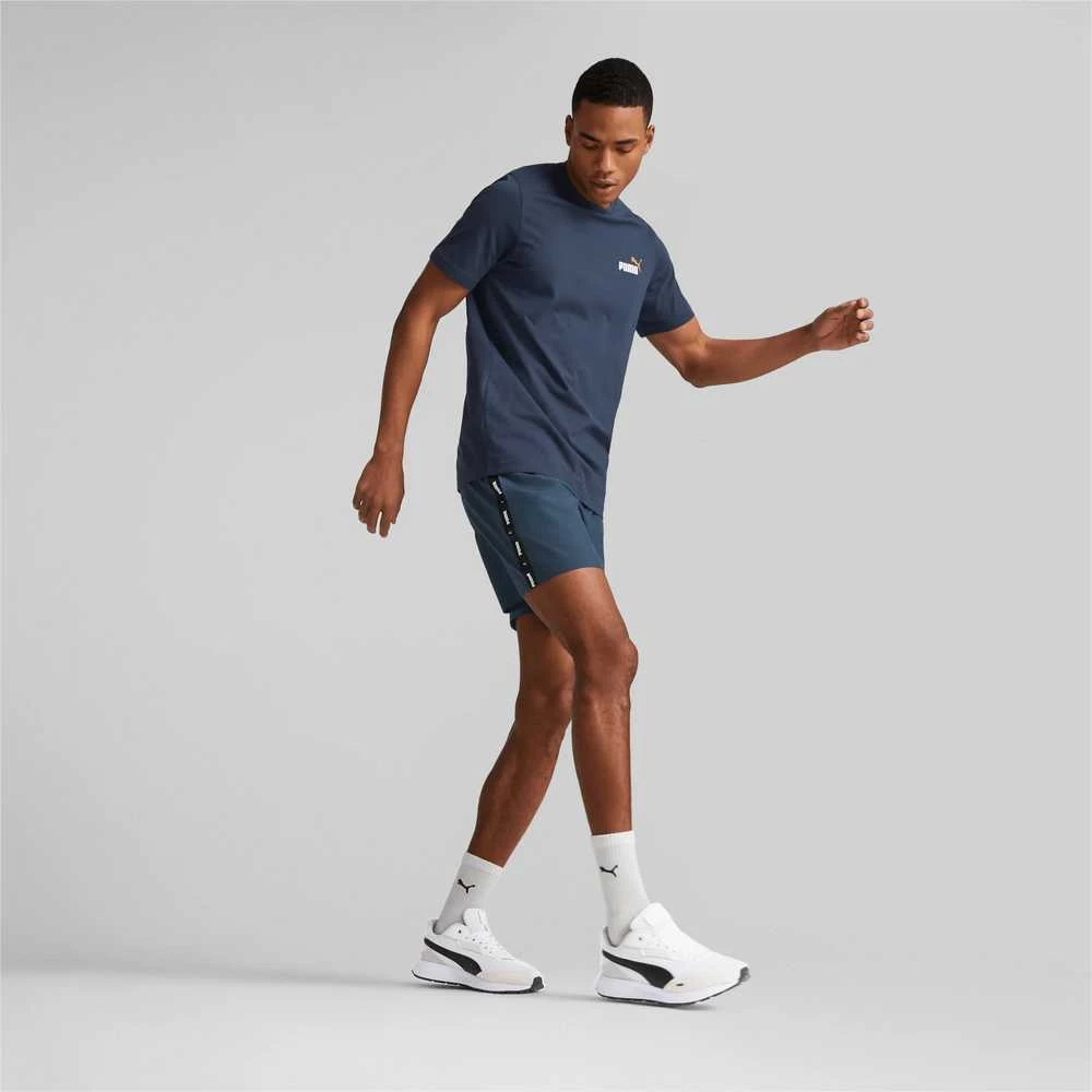 Puma Šortai Vyrams Ess+ Tape Woven Mėlyna 849043 16