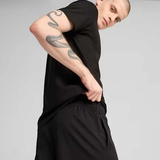 Puma Šortai Vyrams Ess Woven Shorts Juodas 682602 01