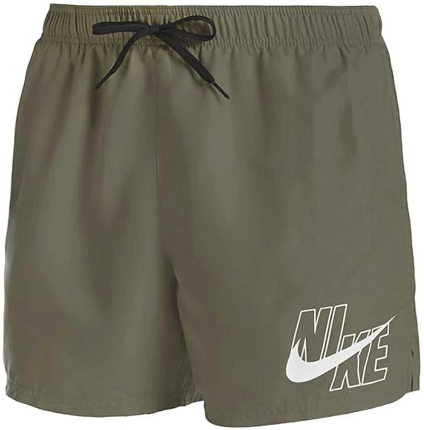 Nike Maudymosi Šortai Vyrams Logo Solid 5""In Short Khaki NESSA566 240