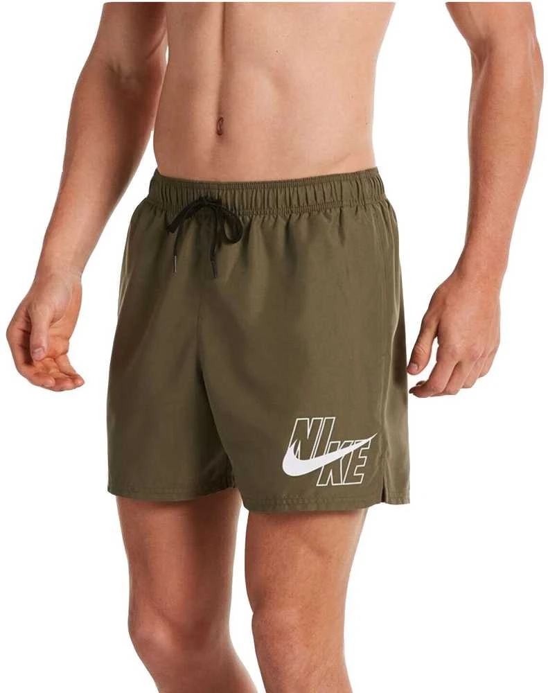 Nike Maudymosi Šortai Vyrams Logo Solid 5""In Short Khaki NESSA566 240