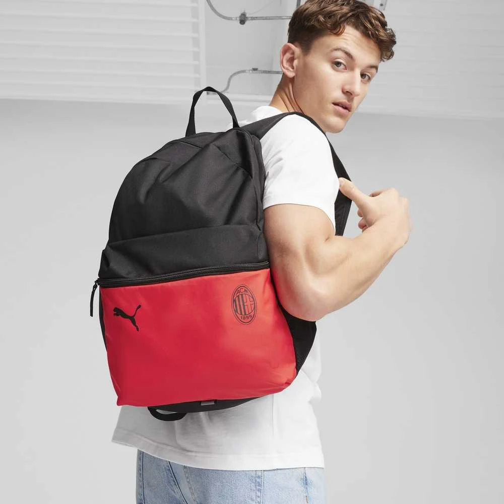 Puma Kuprinė Acm Ess Backpack Juodas Raudona 090846 01