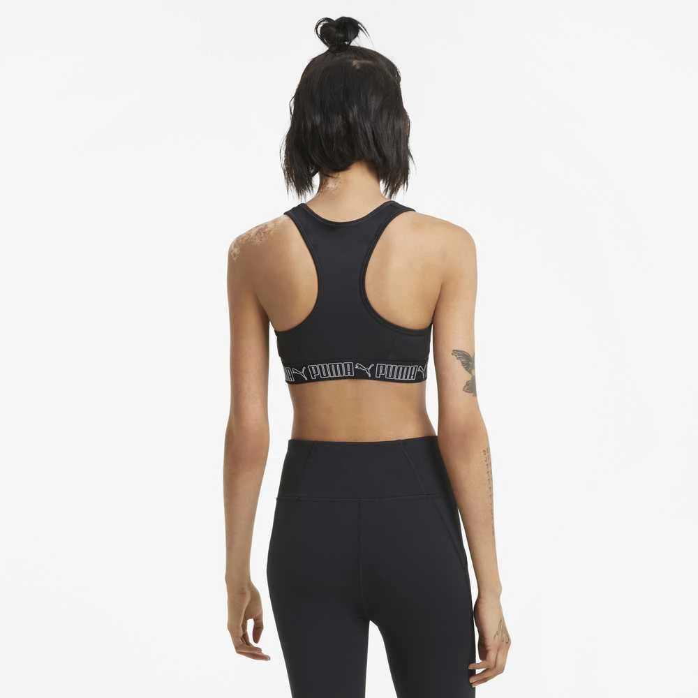 Puma Sportinė Liemenėlė Moterims Mid Impact Elastic Juodas 520302 01