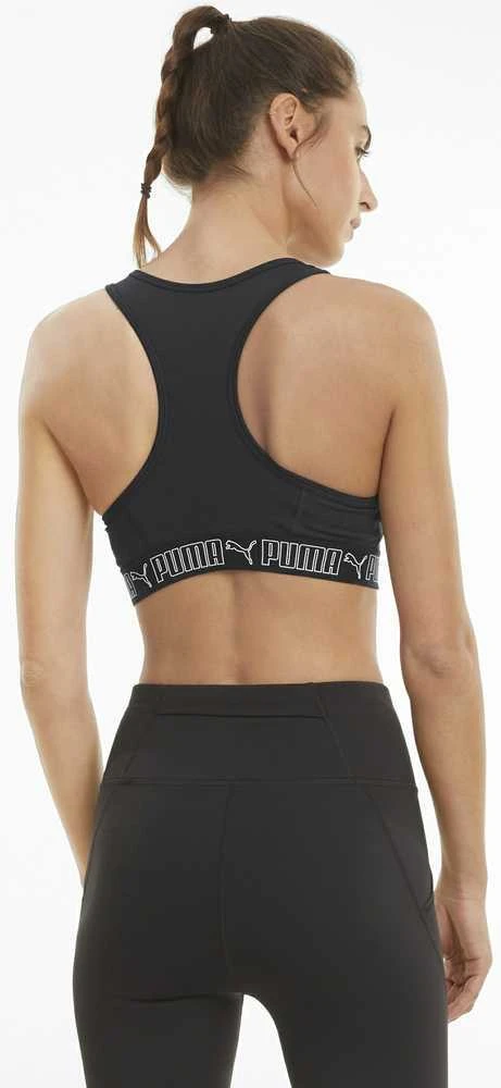 Puma Sportinė Liemenėlė Moterims Mid Impact Elastic Juodas 520303 01