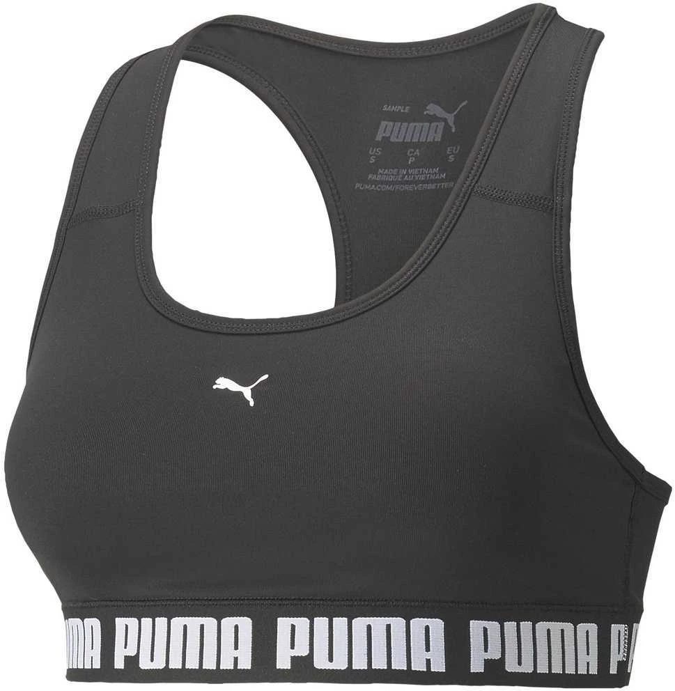 Puma Sportinė Liemenėlė Moterims Mid Impact Strong Juodas 521599 01