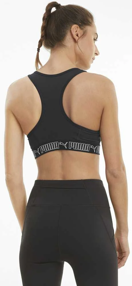 Puma Sportinė Liemenėlė Moterims Mid Impact Elastic Juodas 520303 01