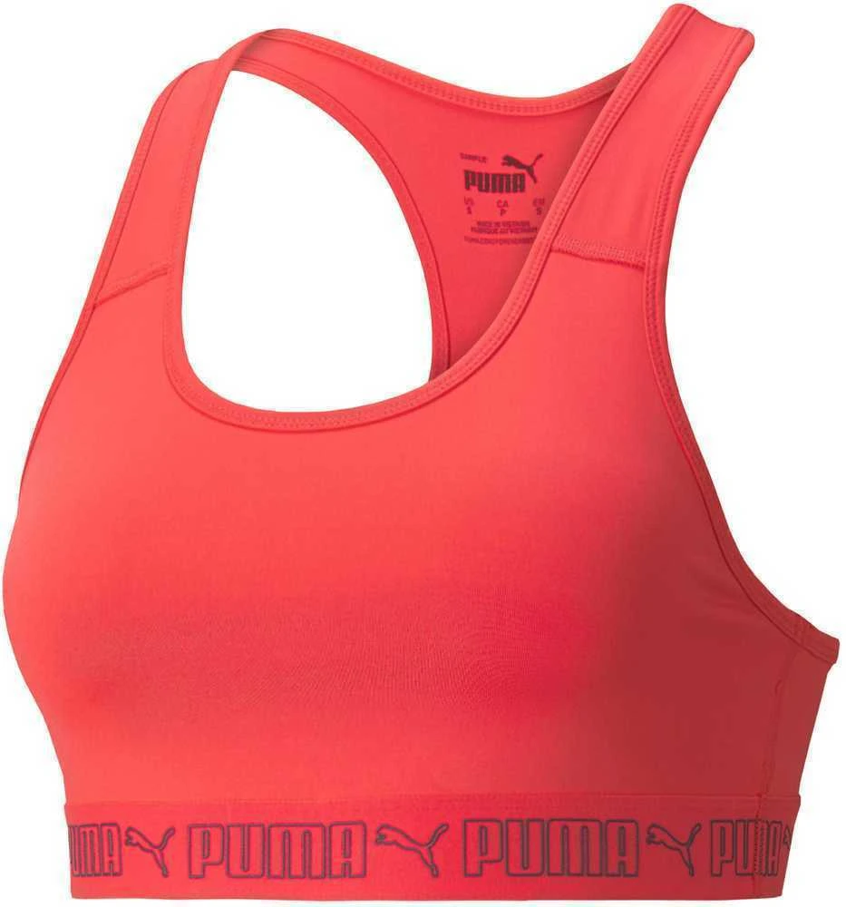 Puma Sportinė Liemenėlė Moterims Mid Impact Elastic Raudona 520302 34
