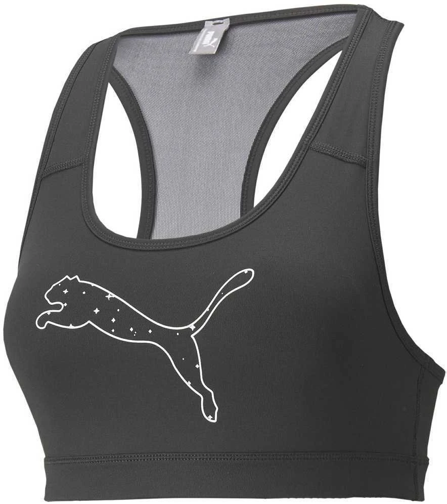Puma Sportinė Liemenėlė Moterims Mid Impact 4Keeps Juodas 520306 04