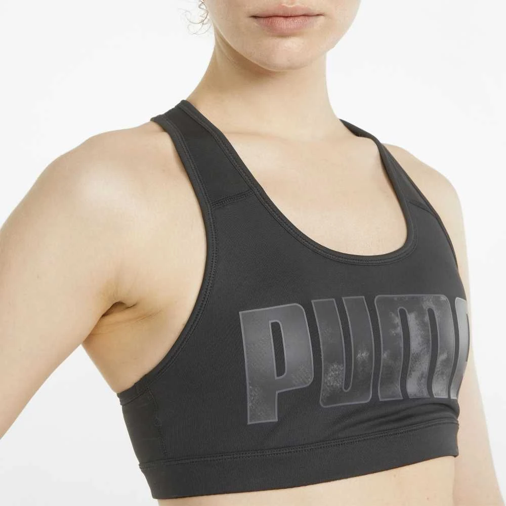 Puma Sportinė Liemenėlė Moterims Mid Impact 4Keeps Juodas 520306 05