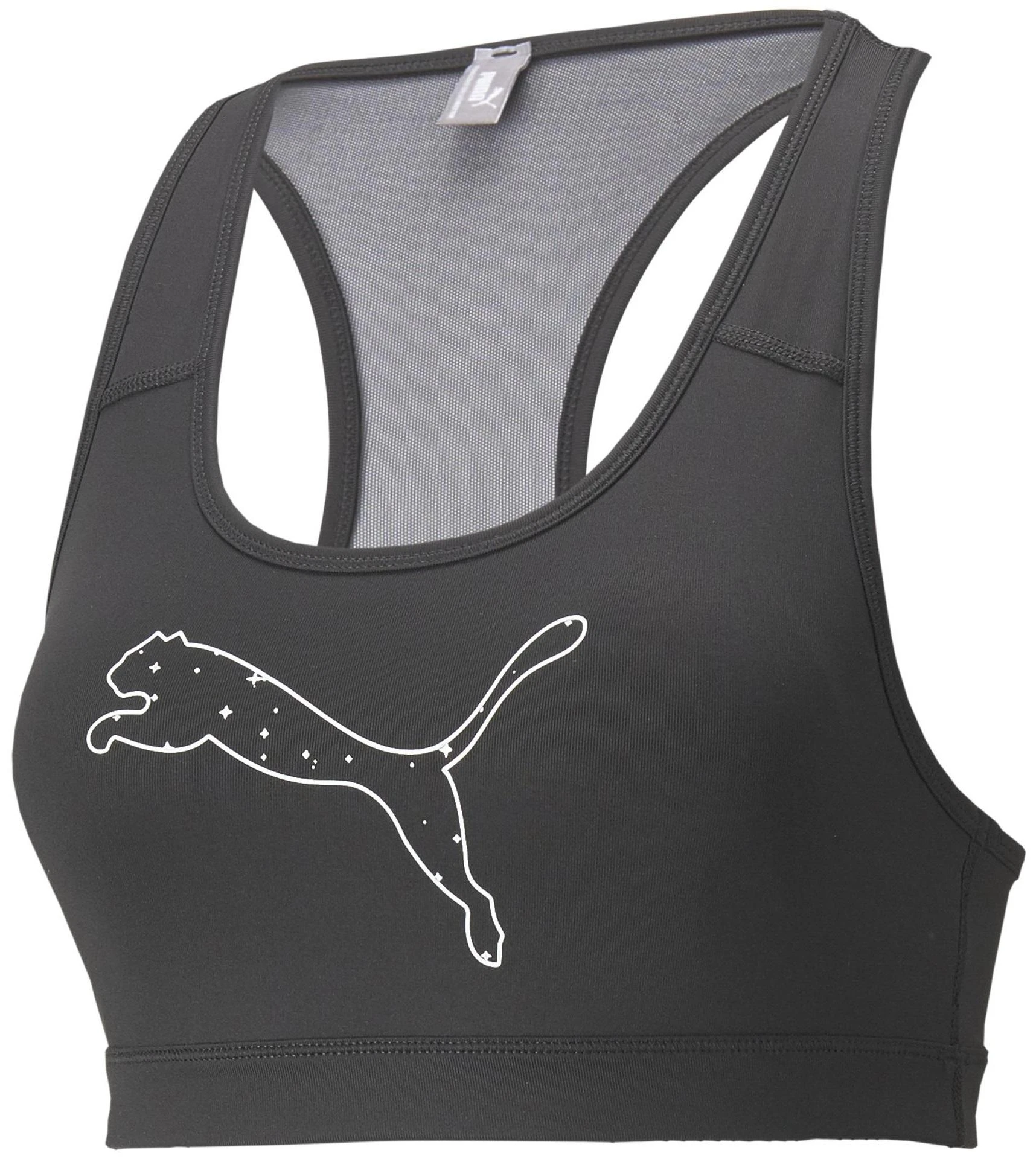 Puma Sportinė Liemenėlė Moterims Mid Impact 4Keeps Juodas 520306 04