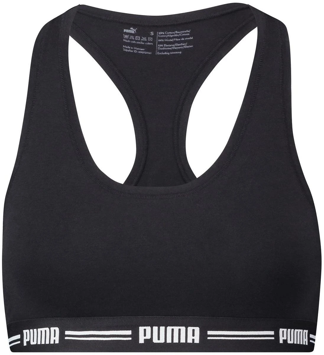 Puma Sportinė Liemenėlė Moterims Women Racer Juodas 907862 04