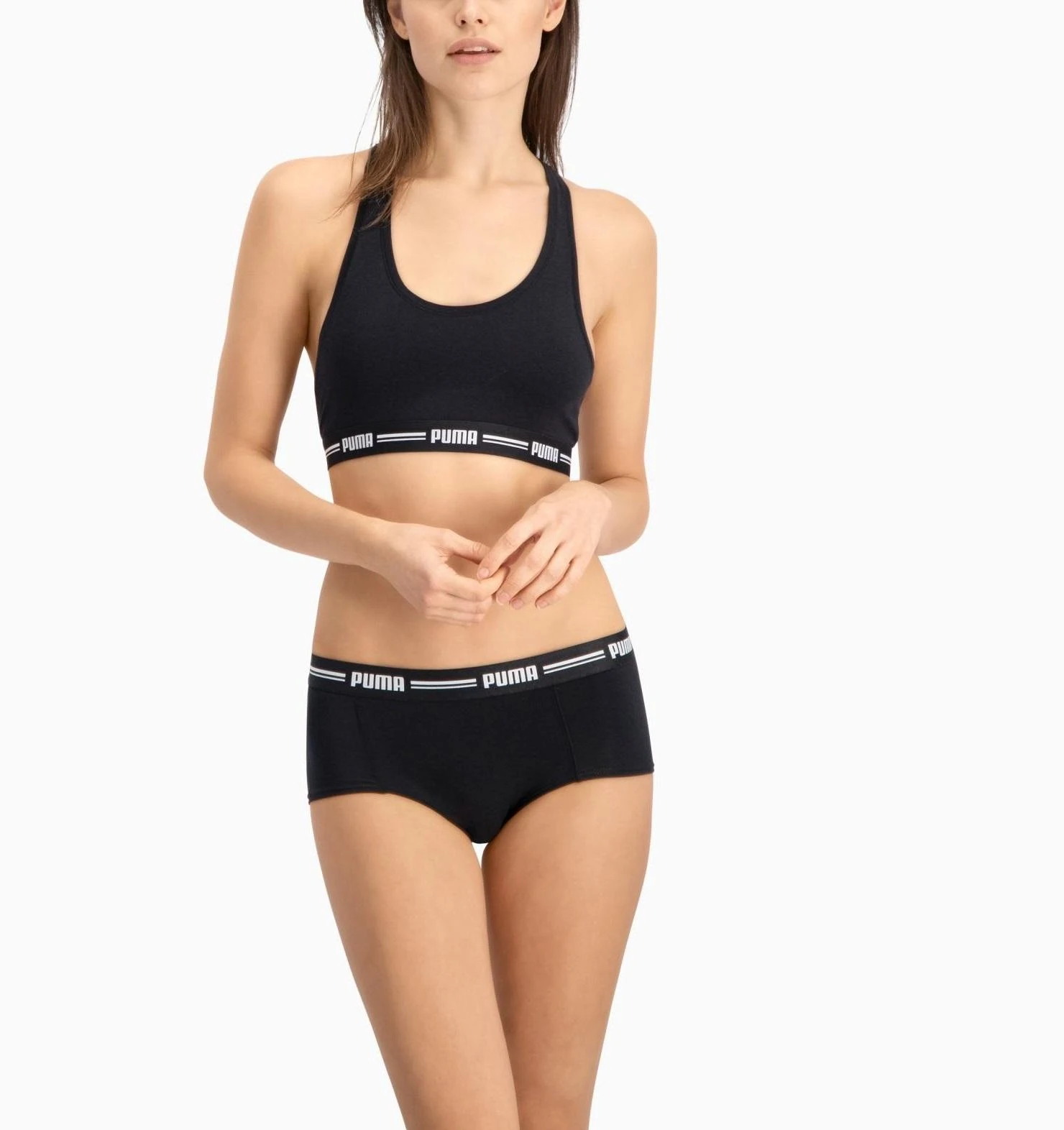 Puma Sportinė Liemenėlė Moterims Women Racer Juodas 907862 04